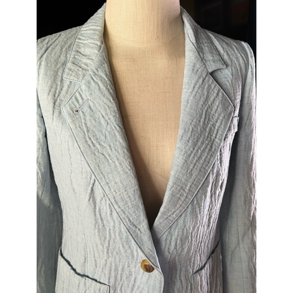 Smythe Dickens Chambray Blazer 6 - Picture 3 of 16